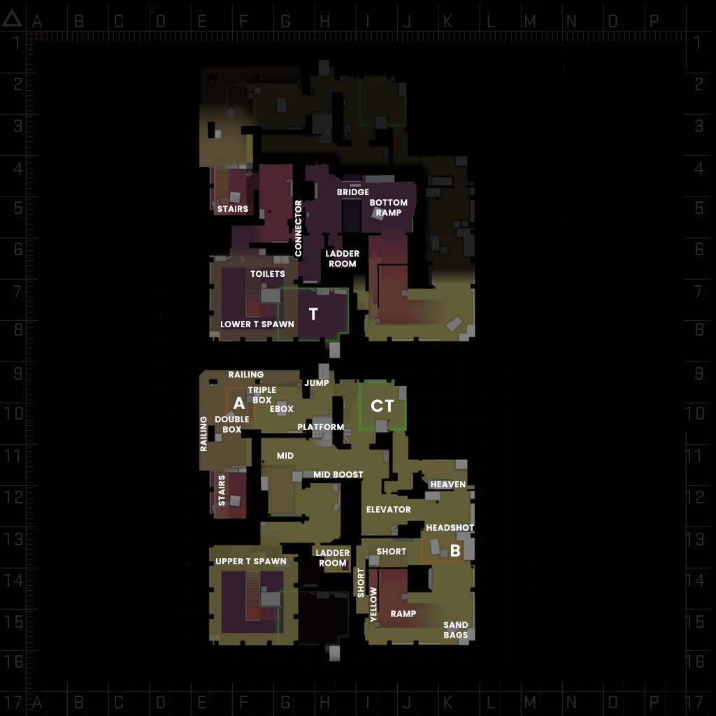 All CS:GO Map Callouts: Overviews And Maps