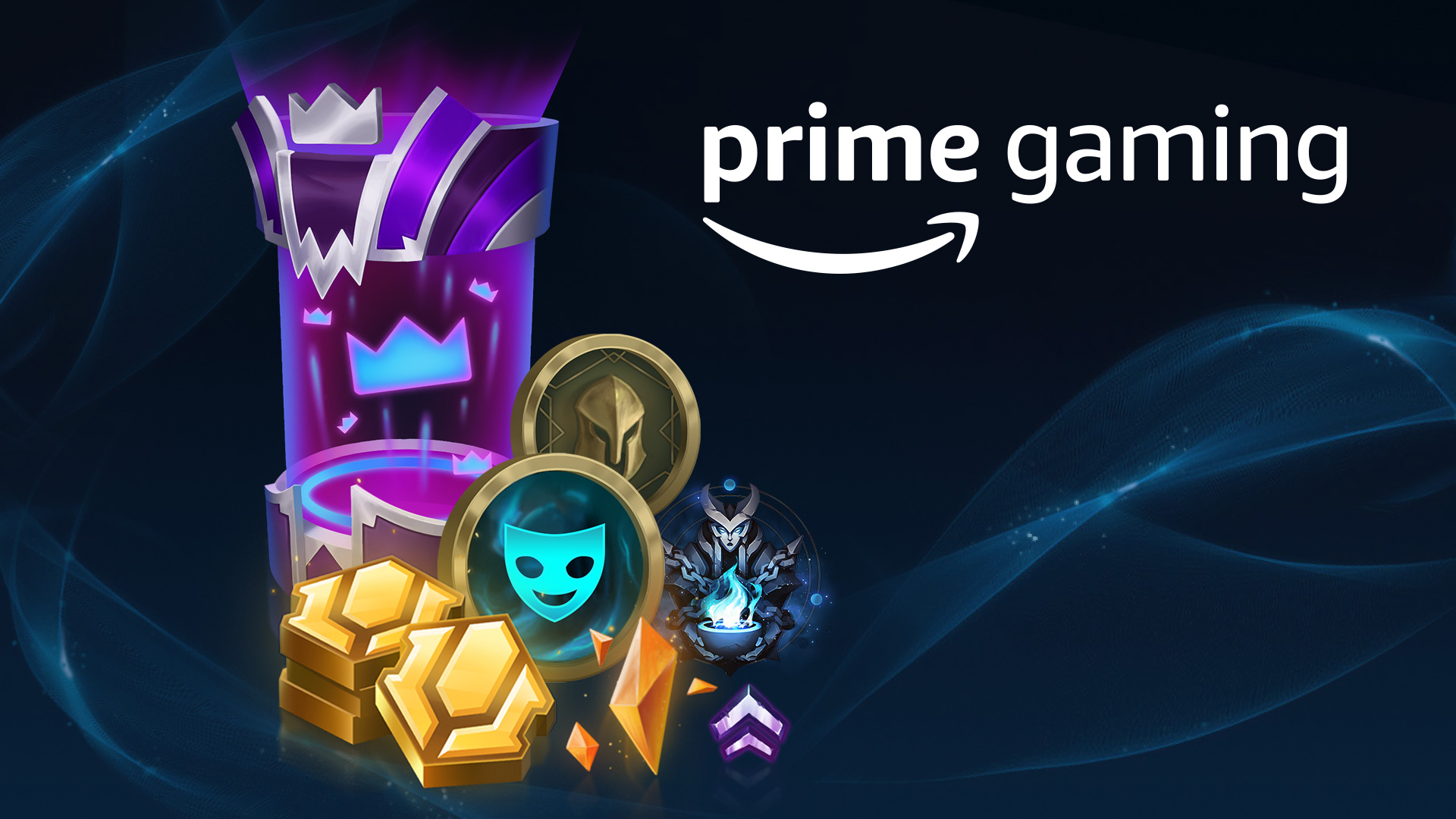 League of Legends  Prime Rewards: Skin Shard, Linking your