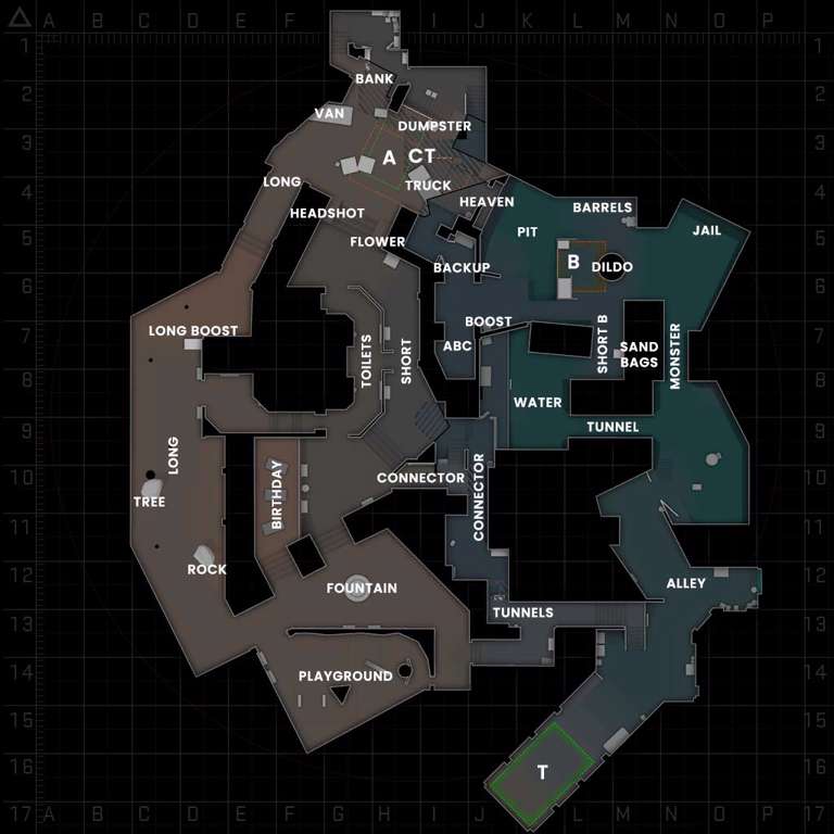 All CSGO Map Callouts Overviews and Maps