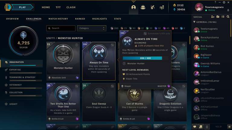 League Of Legends' will launch Challenges system with patch 12.9